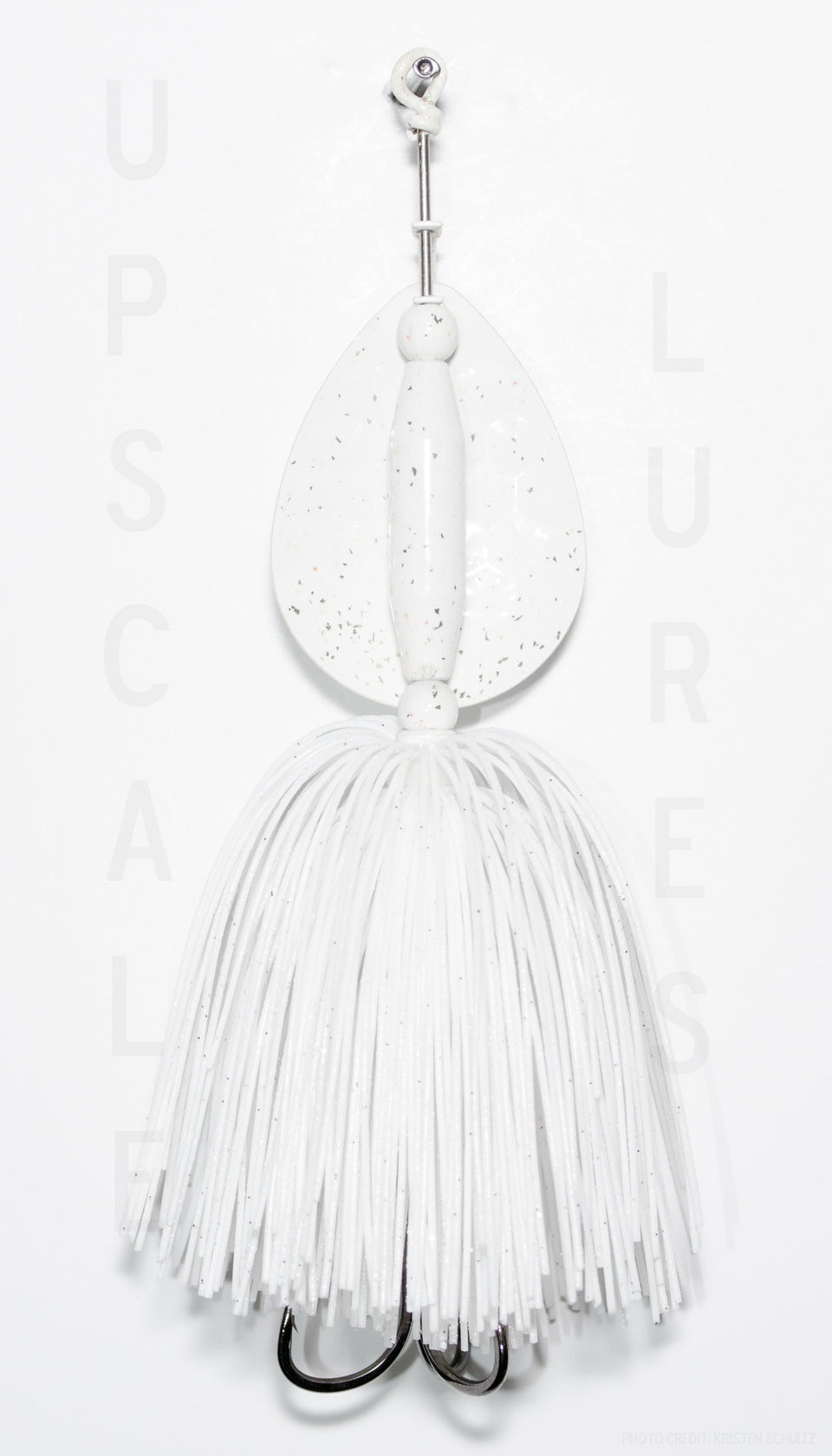 Nifty Fifty Spinner Bait White 5.5 Inches
