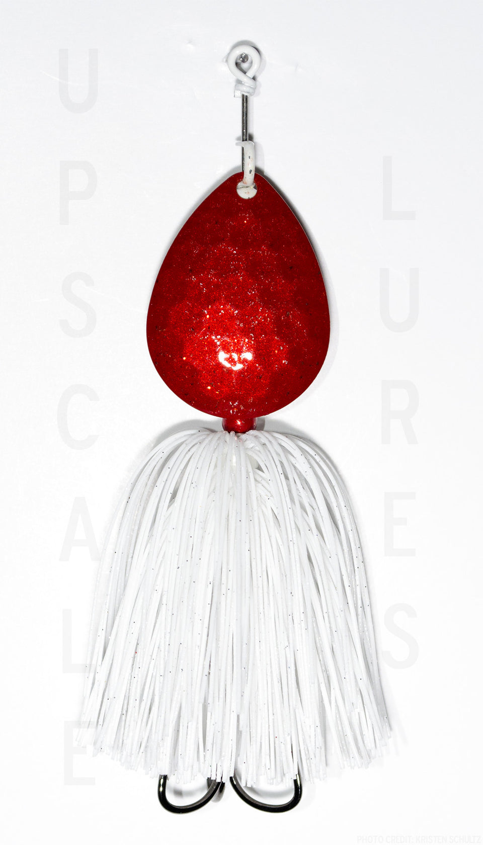 Nifty Fifty Spinner Bait Red/White 5.5 Inches