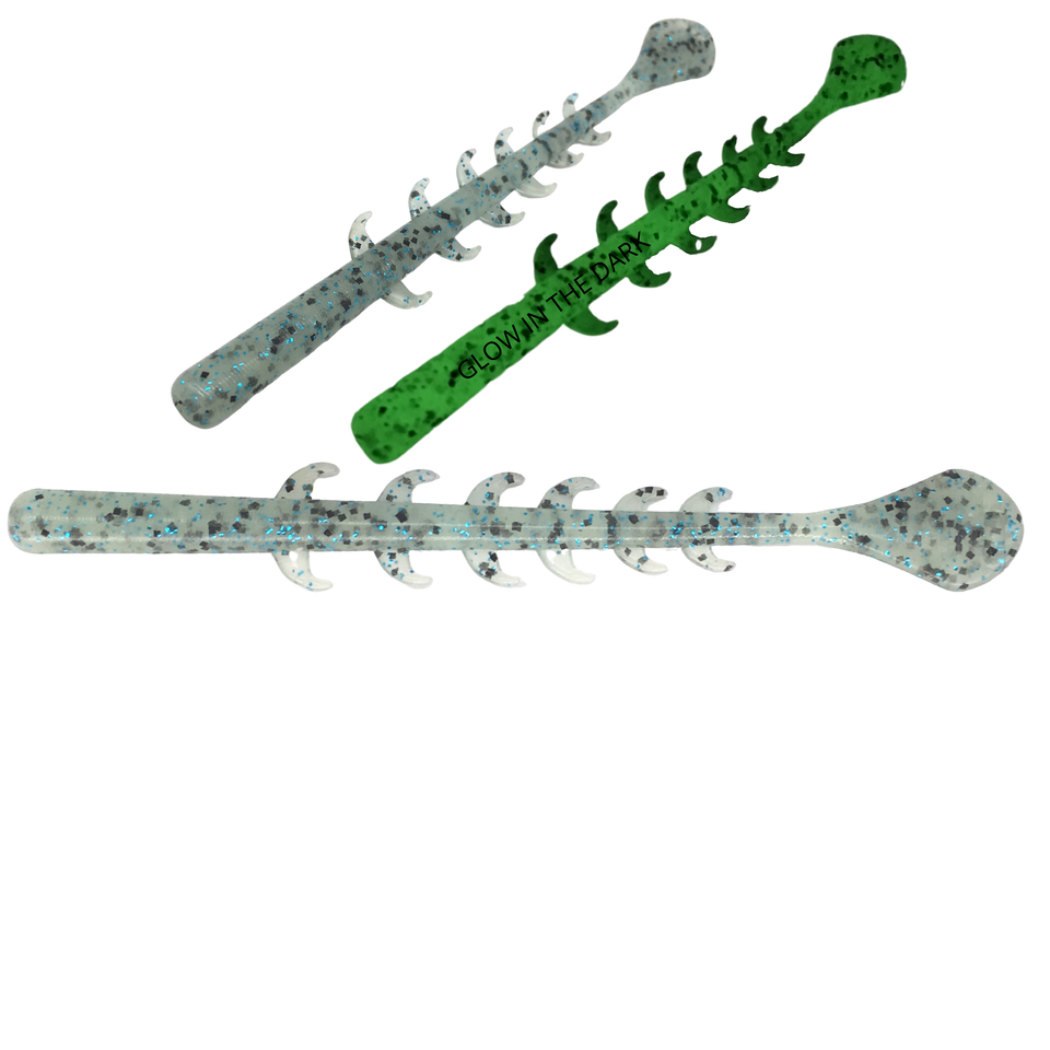 SPIKED WORM NIGHTFALL (GLOW IN THE DARK) SIGNATURE SERIES BY BRENDAN MILLER