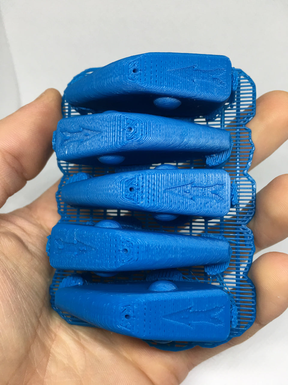 ADJUSTABLE WEIGHT LIPLESS CRANKBAIT BLANKS 3D PRINTED (BLUE)