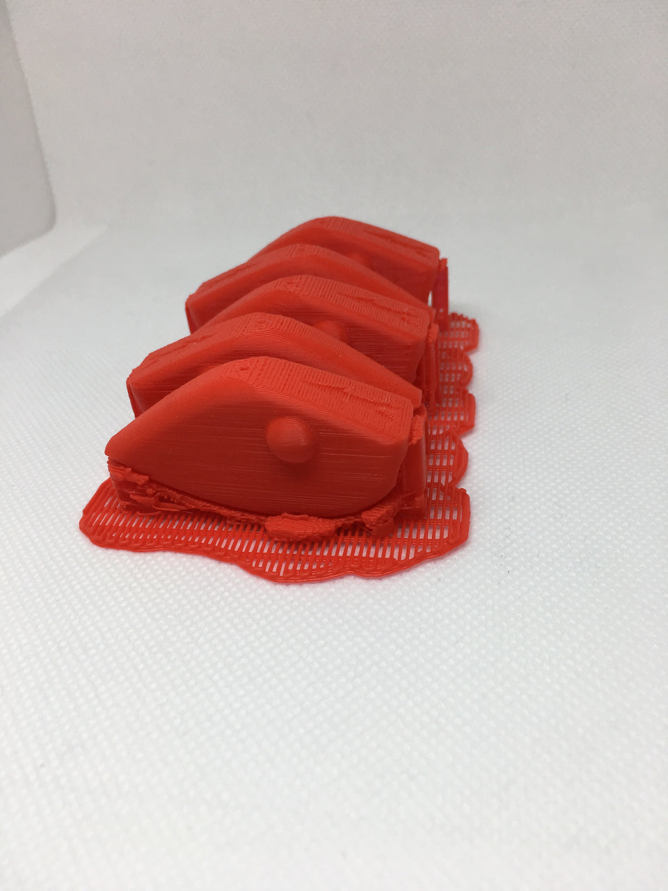ADJUSTABLE WEIGHT LIPLESS CRANKBAIT BLANKS 3D PRINTED (REDISH ORANGE)