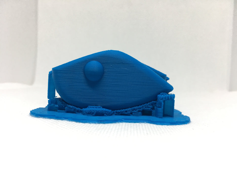 ADJUSTABLE WEIGHT LIPLESS CRANKBAIT BLANKS 3D PRINTED (BLUE)