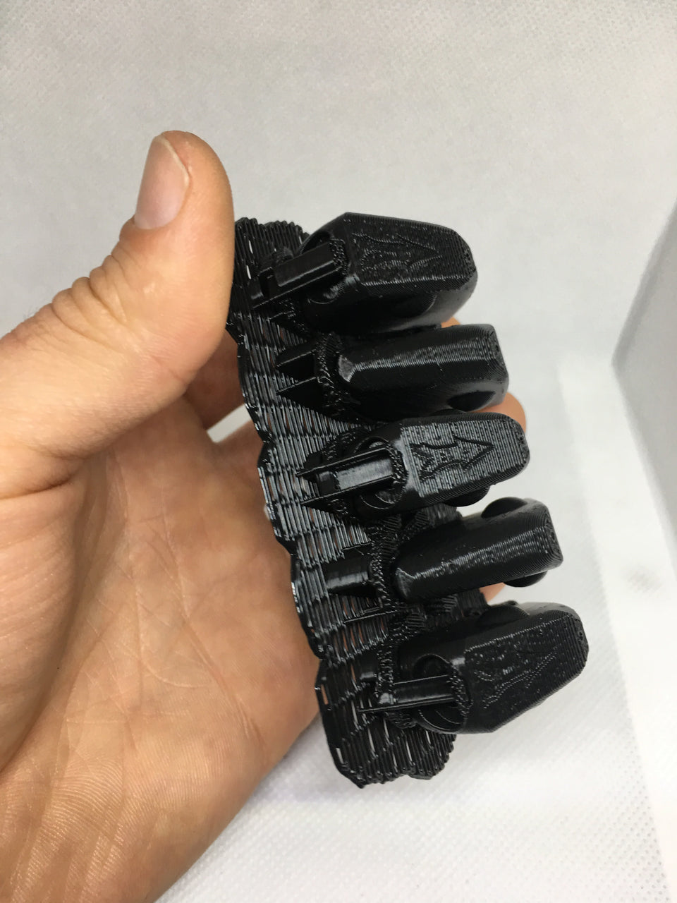 ADJUSTABLE WEIGHT LIPLESS CRANKBAIT BLANKS 3D PRINTED(BLACK)