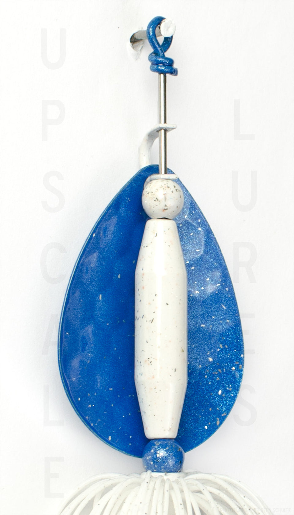 Nifty Fifty Spinner Bait Blue/White 5.5 Inches