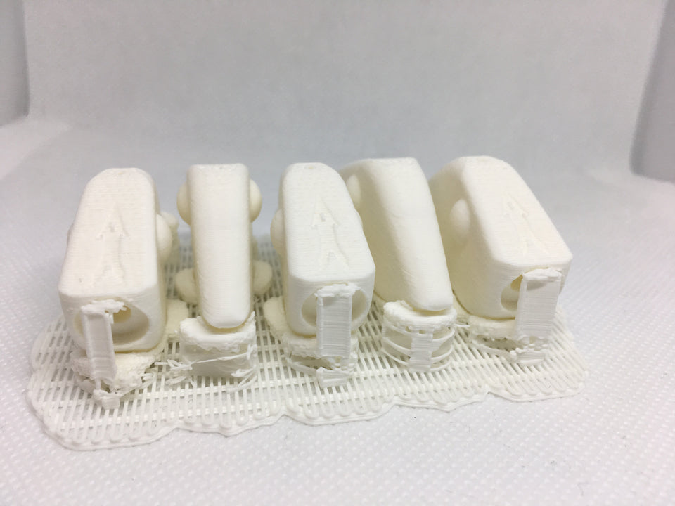 ADJUSTABLE WEIGHT LIPLESS CRANKBAIT BLANKS 3D PRINTED (WHITE)