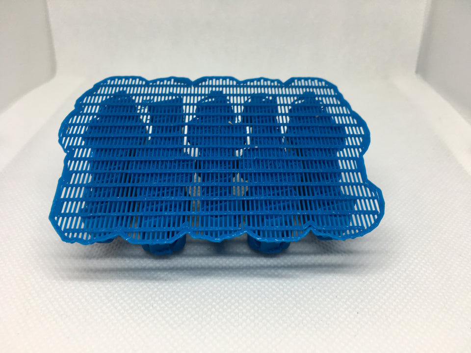 ADJUSTABLE WEIGHT LIPLESS CRANKBAIT BLANKS 3D PRINTED (BLUE)