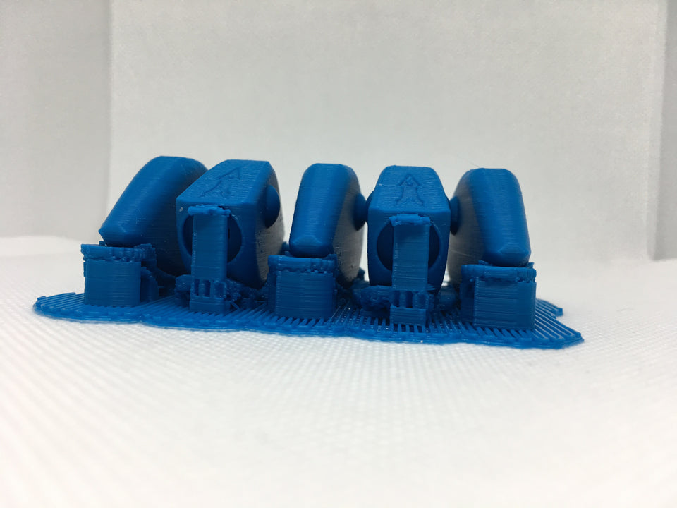 ADJUSTABLE WEIGHT LIPLESS CRANKBAIT BLANKS 3D PRINTED (BLUE)
