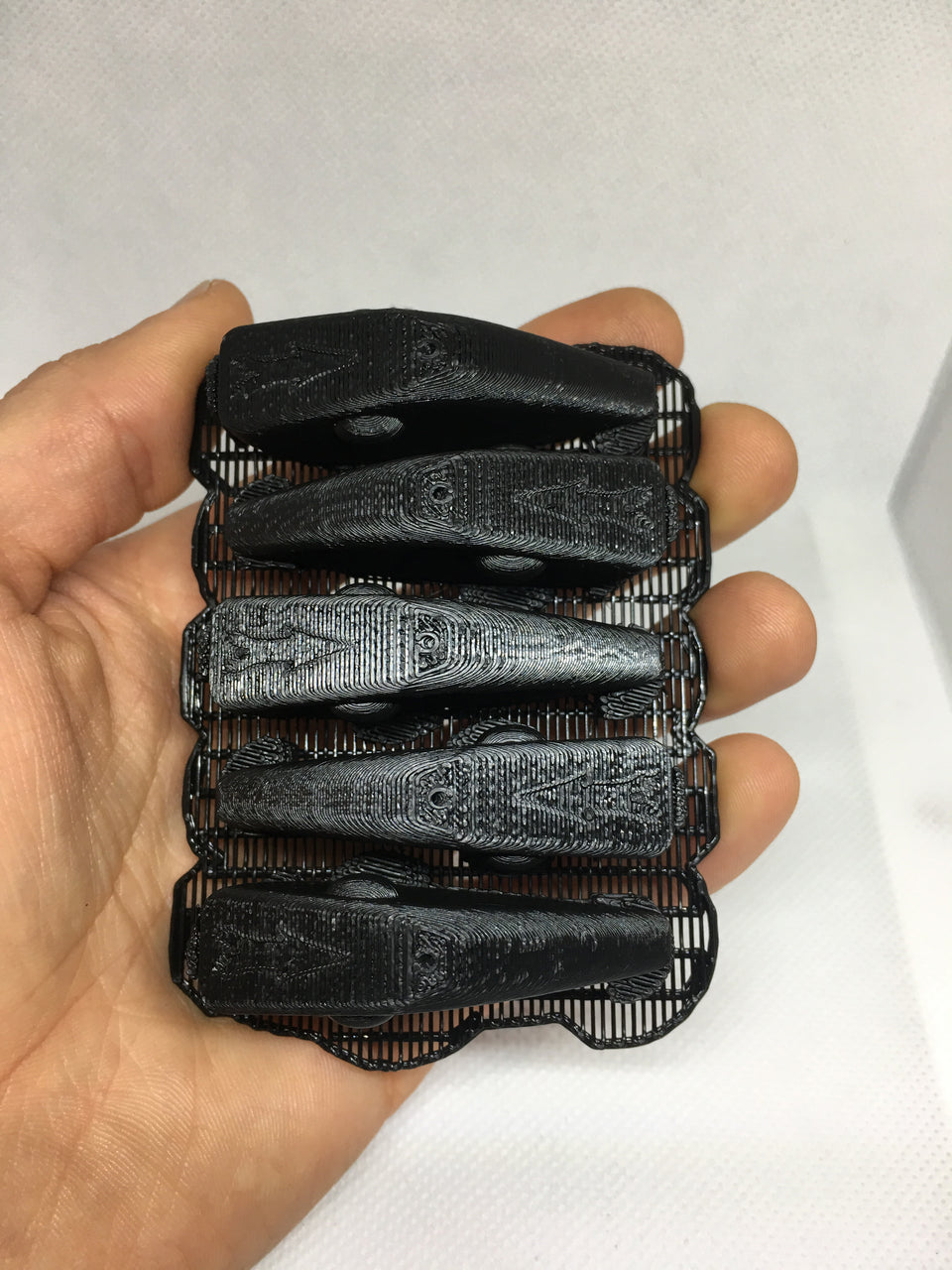 ADJUSTABLE WEIGHT LIPLESS CRANKBAIT BLANKS 3D PRINTED(BLACK)