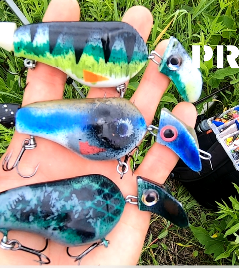 3D PRINTED HEADBANGER STYLE FISHING LURE TEST