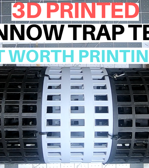 3D PRINTED MINNOW TRAP TEST