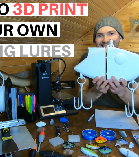 HOW TO 3D PRINT YOUR OWN FISHING LURES IN 3 STEPS