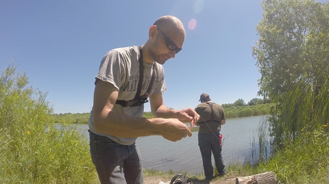 GROCERY STORE FISHING CHALLENGE!