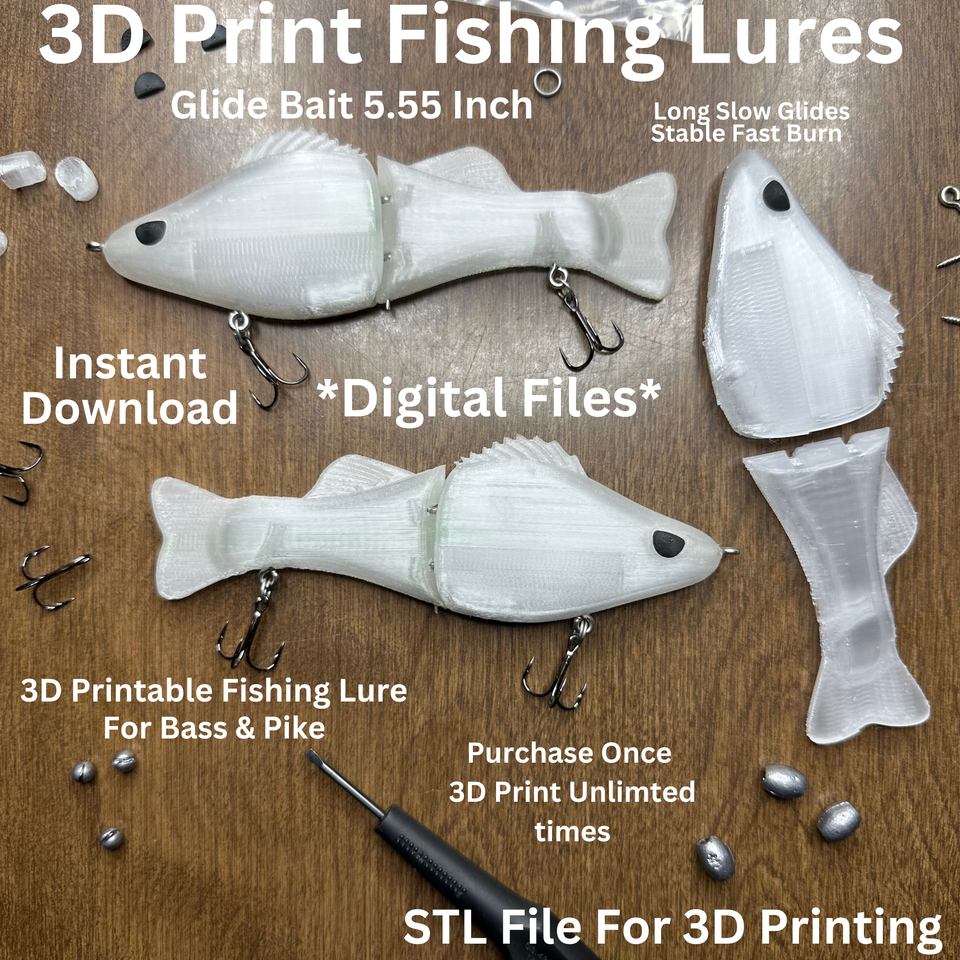 3D Print Fishing Lures  UPSCALE LURES