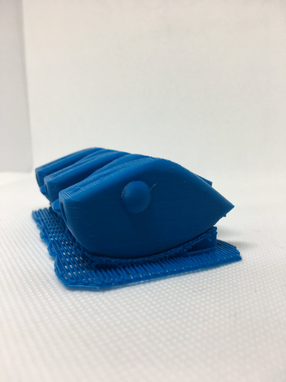 LIPLESS CRANKBAIT 2 INCH BLANK 3D PRINTED FRESH OFF THE PRINTER (BLUE)