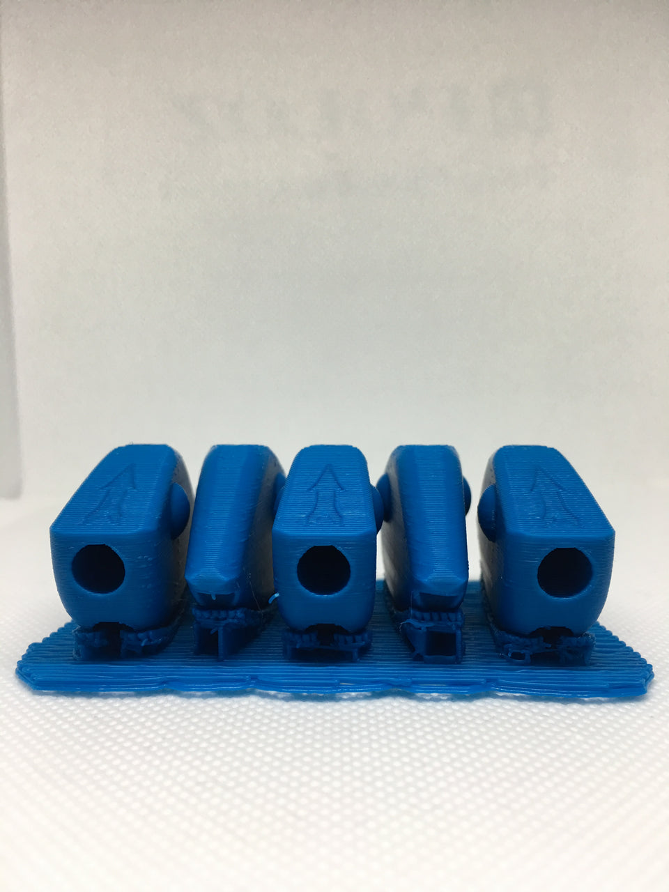LIPLESS CRANKBAIT 2 INCH BLANK 3D PRINTED FRESH OFF THE PRINTER (BLUE)