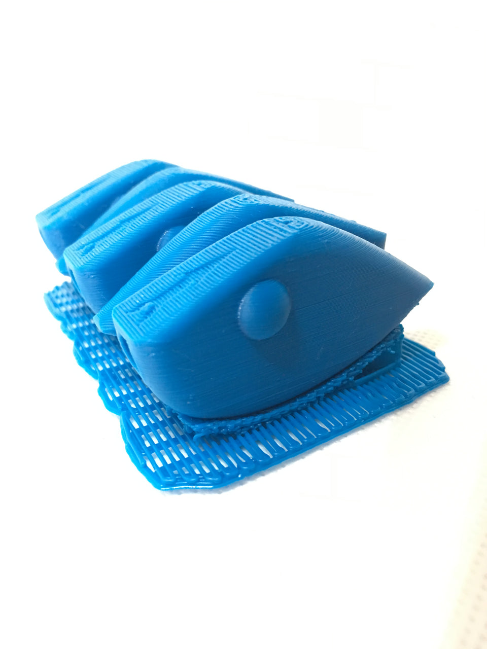 LIPLESS CRANKBAIT 2 INCH BLANK 3D PRINTED FRESH OFF THE PRINTER (BLUE)