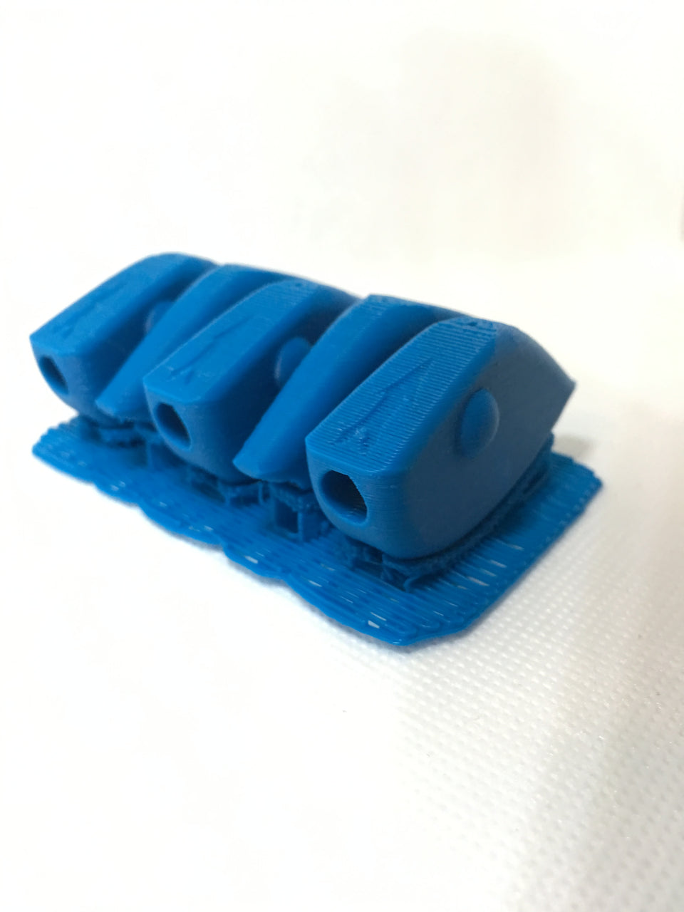 LIPLESS CRANKBAIT 2 INCH BLANK 3D PRINTED FRESH OFF THE PRINTER (BLUE)