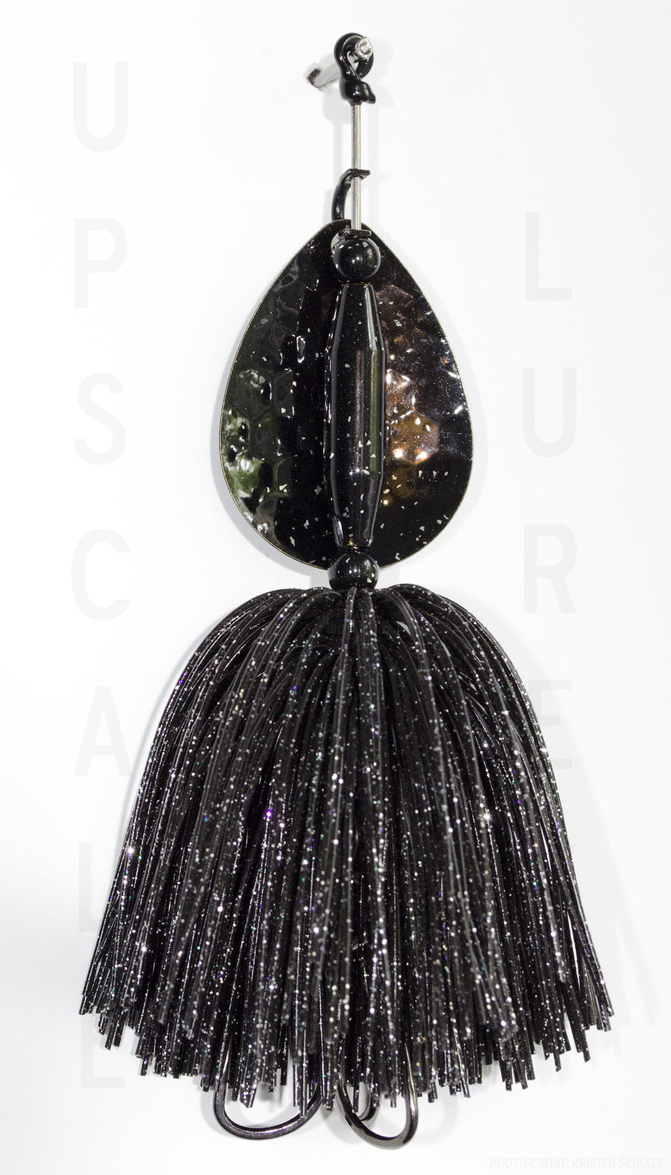 Nifty Fifty Spinner Bait Black 5.5 Inches