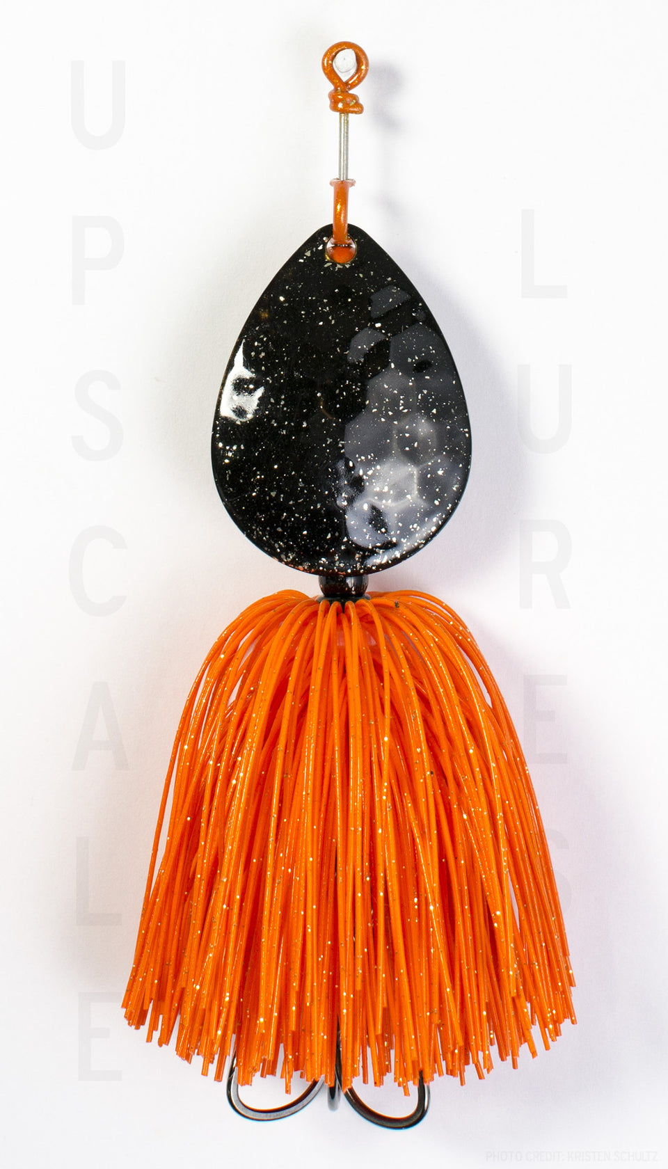 Nifty Fifty Spinner Bait Black/Orange 5.5 Inches