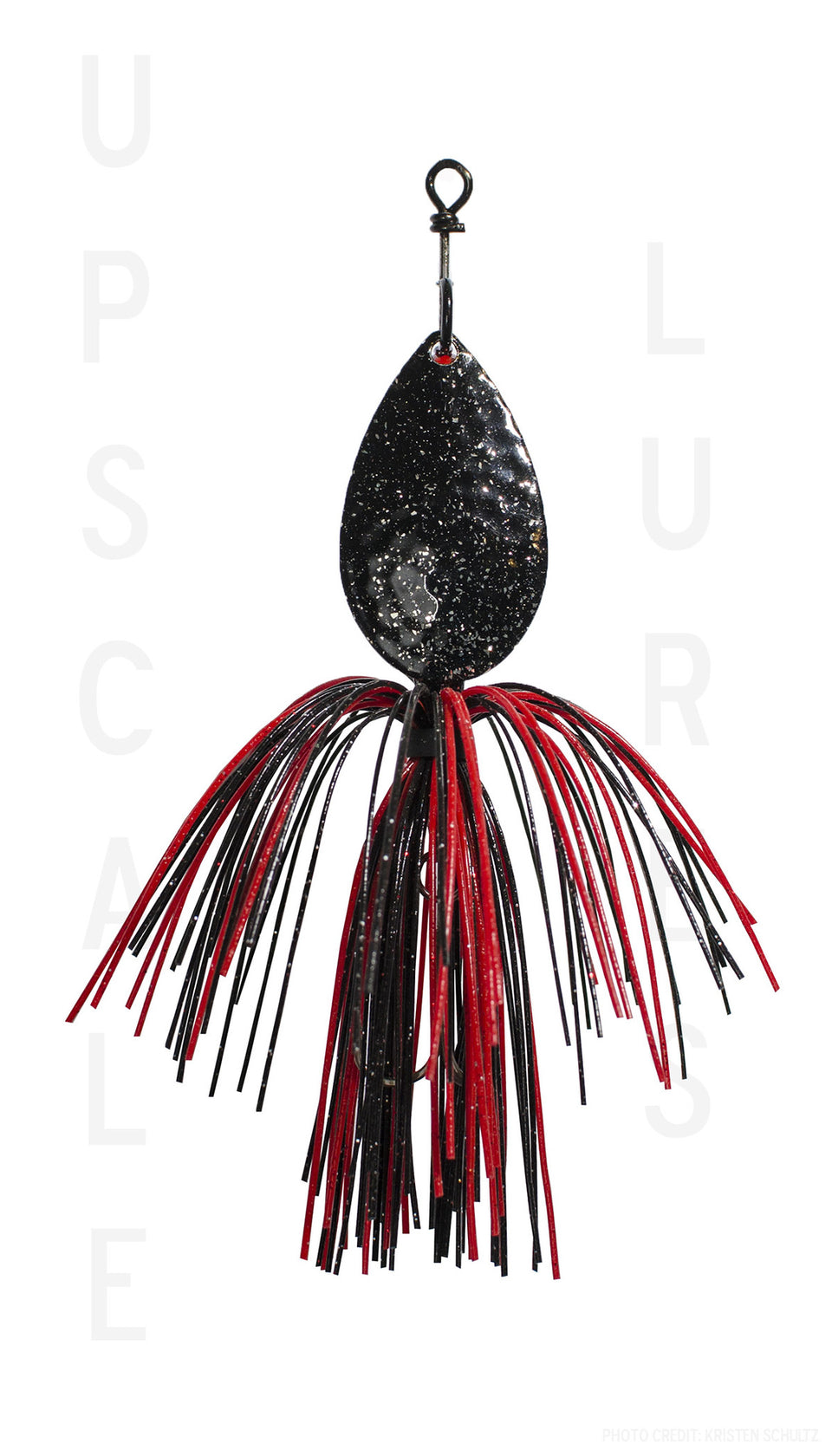 Bignormous Spinner Red/Black 5 inches-3/4oz