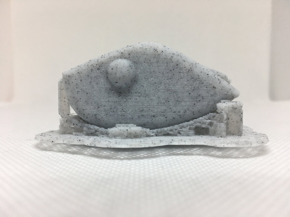 ADJUSTABLE WEIGHT LIPLESS CRANKBAIT BLANKS 3D PRINTED(MARBLE COLOR)